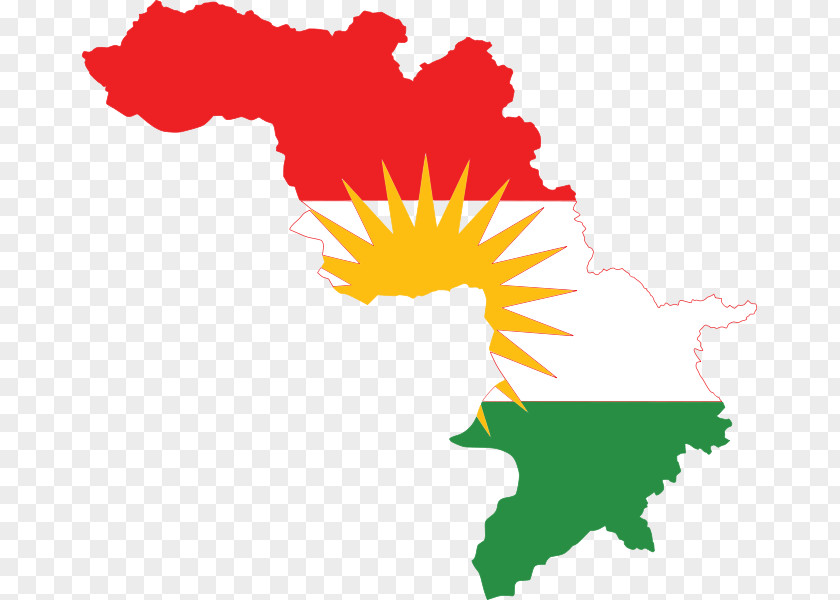 Iraq Iraqi Kurdistan Flag Of Kurdish Region. Western Asia. Map PNG