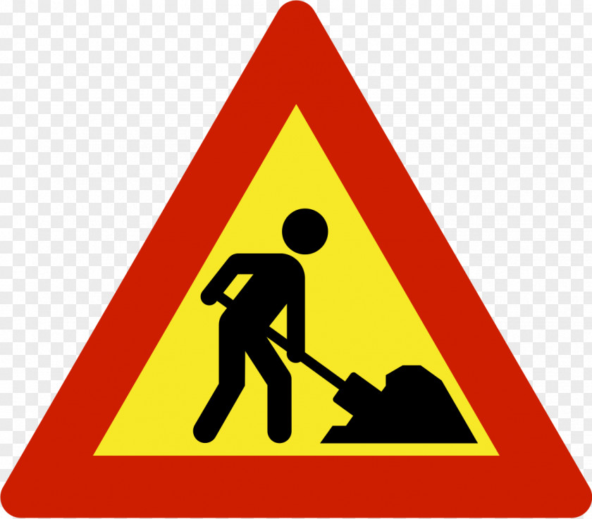 Road DuBois Roadworks Traffic Sign Architectural Engineering PNG