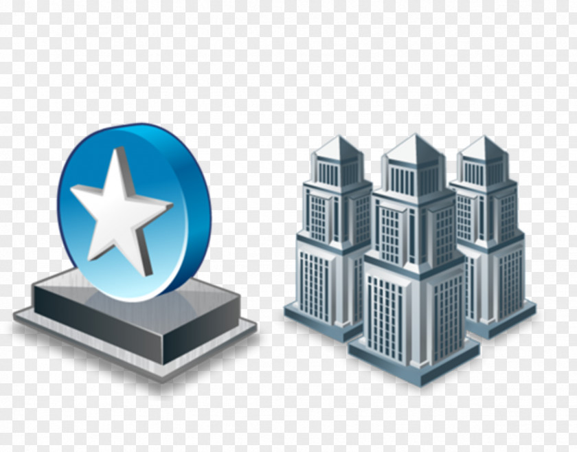 City Landmarks Company ICO Business Building Icon PNG