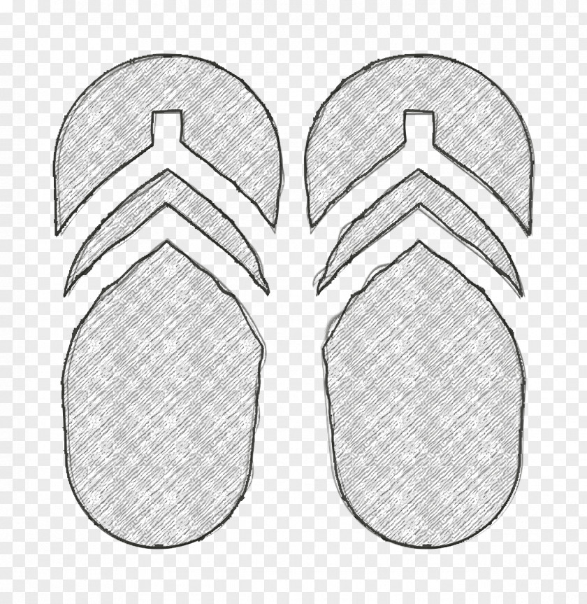 Flip Flops Icon Summer Clothing Slipper PNG