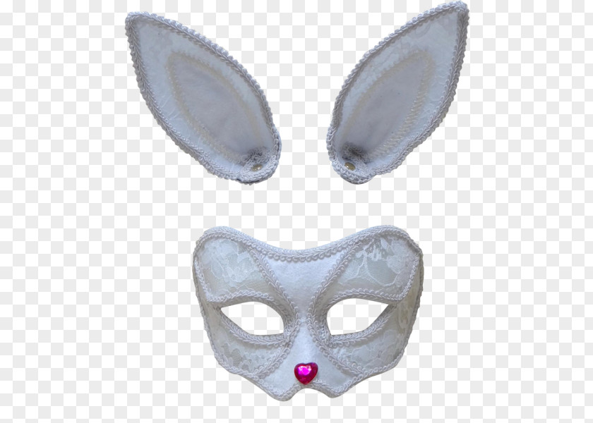 Mask European Rabbit Carnival Disguise Halloween PNG