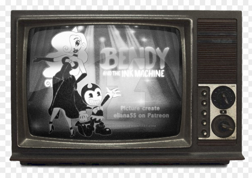 Television Set Bendy And The Ink Machine Show Fernsehserie PNG