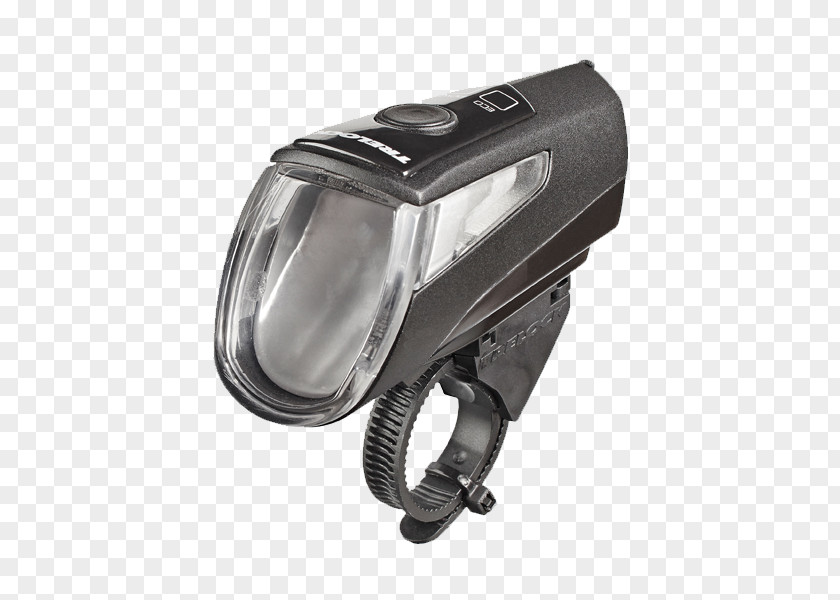 BlackSilverDeuter Act Trail 30 Bicycle Lighting Light-emitting Diode Trelock LS 950 ION Front Light PNG