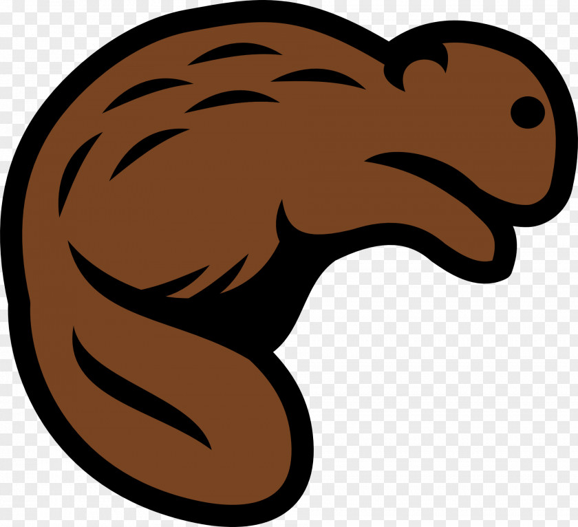 Brown Squirrel Beaver Fur Trade Clip Art PNG