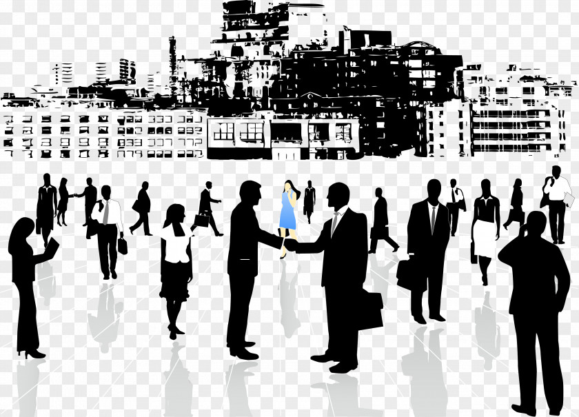 City Business People And Fashion Job Fair Career Clip Art PNG