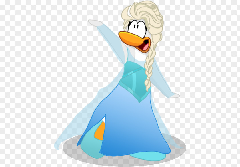 Penguin Club Elsa Frozen PNG