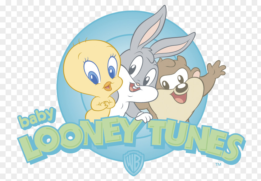 Baby Looney Tunes Characters Tweety Bugs Bunny Sylvester Porky Pig Daffy Duck PNG
