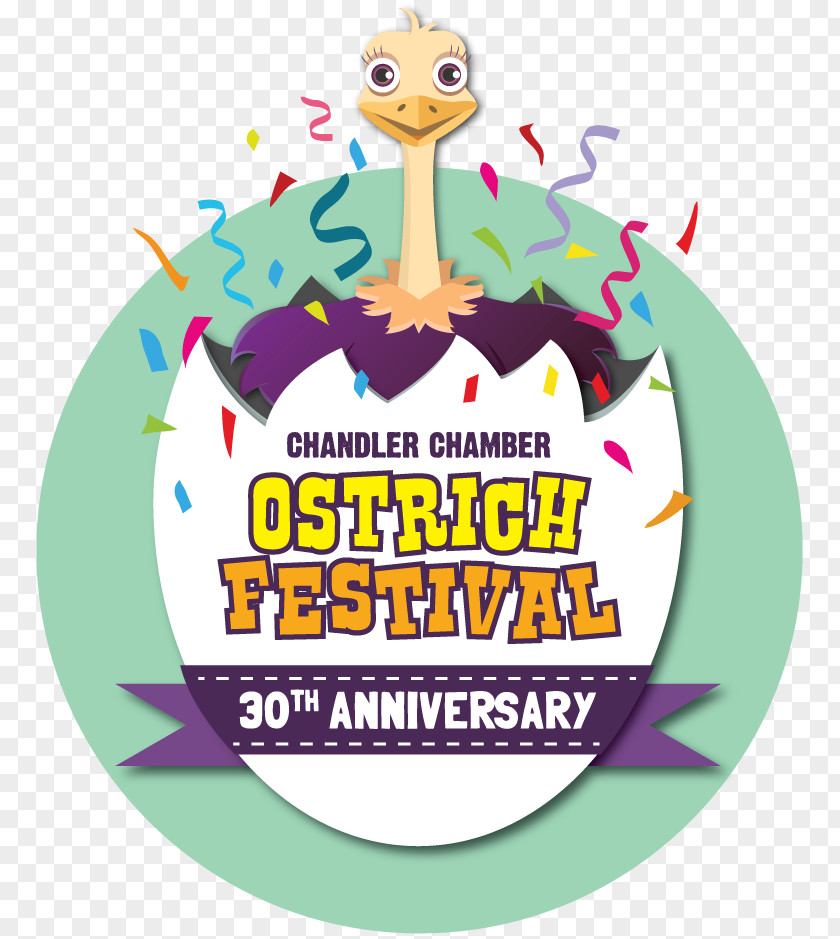 Common Ostrich Chandler Chamber Festival Logo PNG