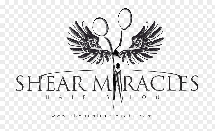 Miracles Shear Hair Salon Hairstyle Care Logo Beauty Parlour PNG
