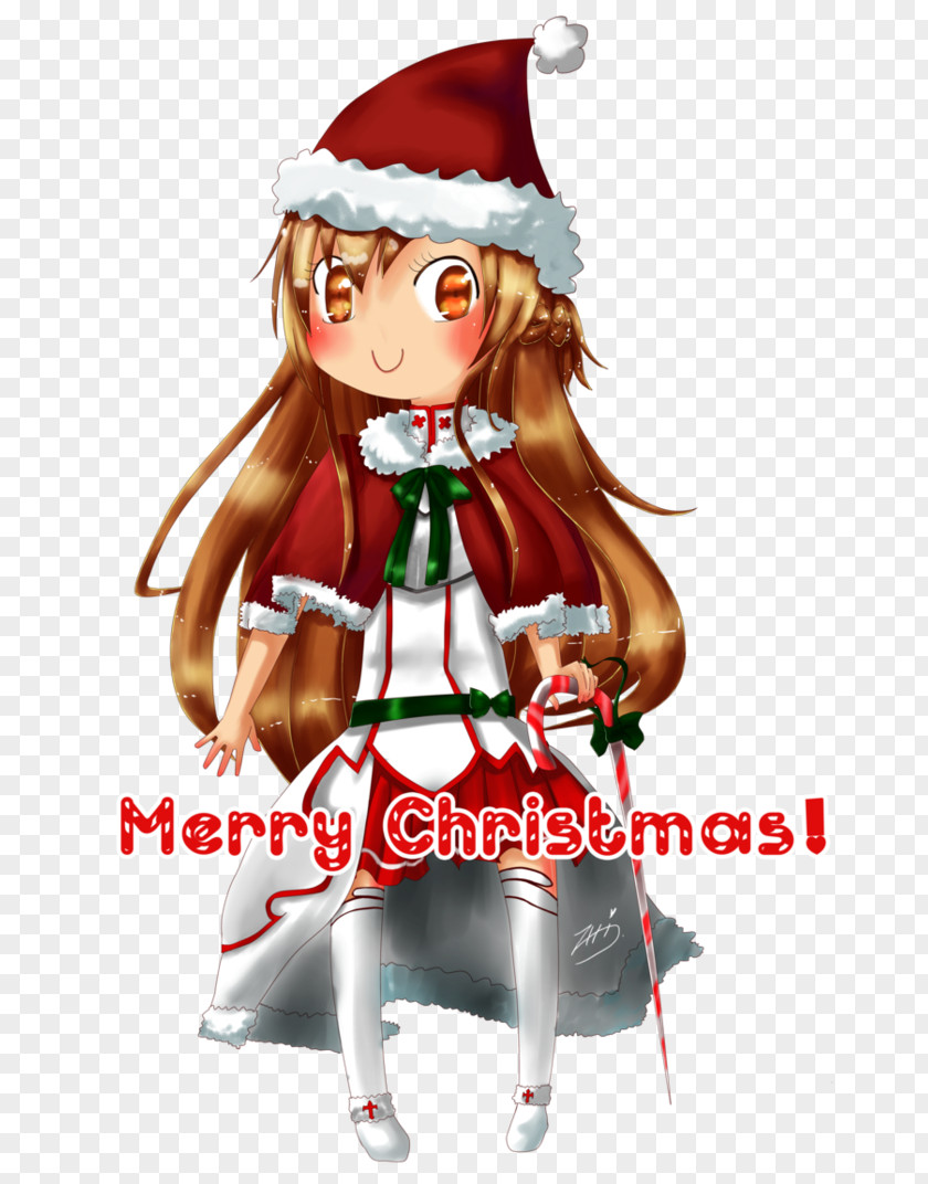 Mona Christmas Ornament Cartoon Character PNG