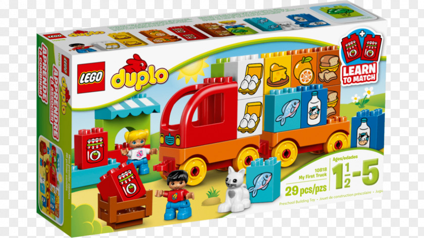 Toy LEGO 10818 Duplo My First Truck Lego Block PNG
