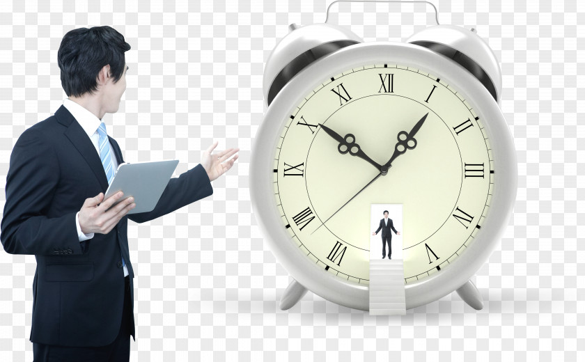 Watch Men Alarm Clock Illustration PNG