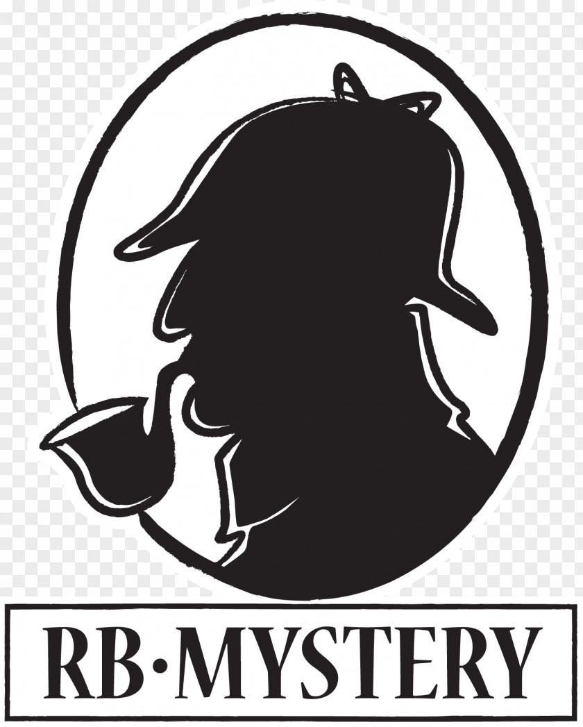 Mystery Library Logo Graphic Design PNG