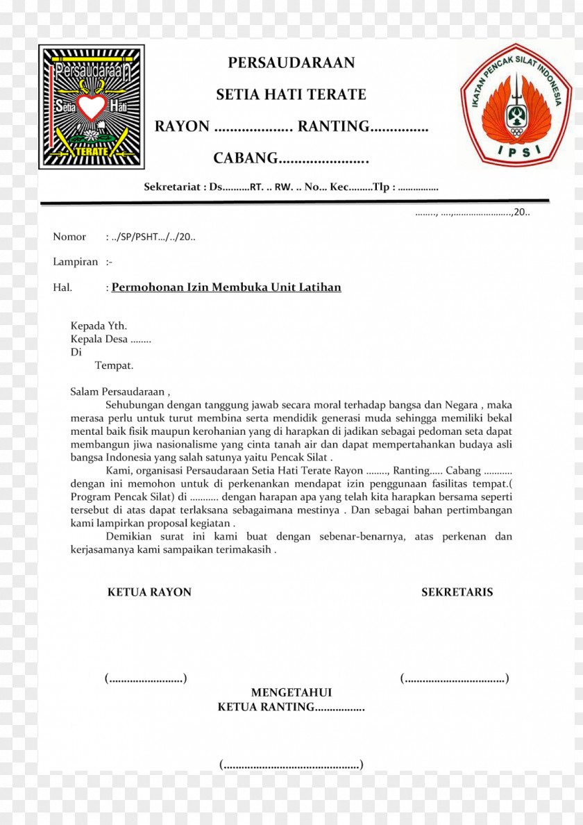 Psht Letter Indonesian Language Surat Document Wedding Invitation PNG