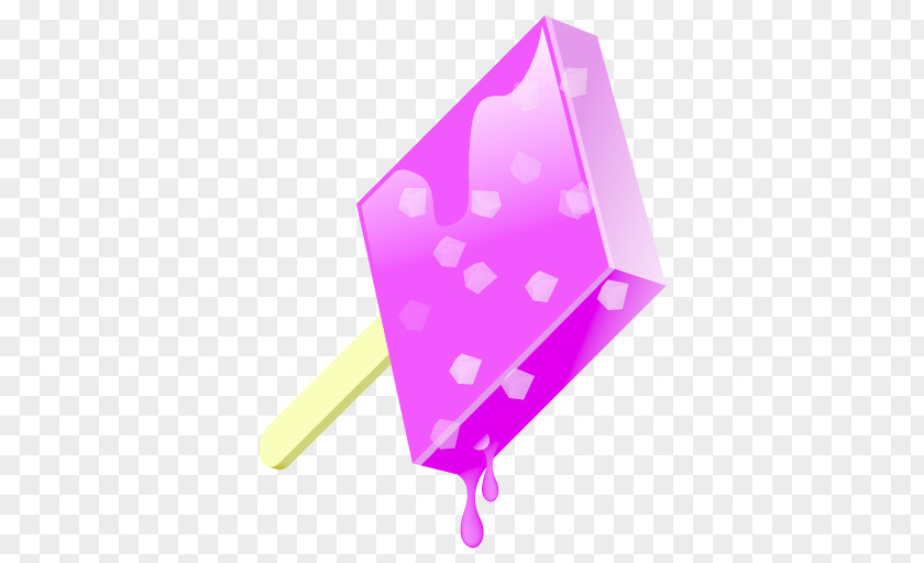 Purple Ice Cream Bookmark Icon PNG