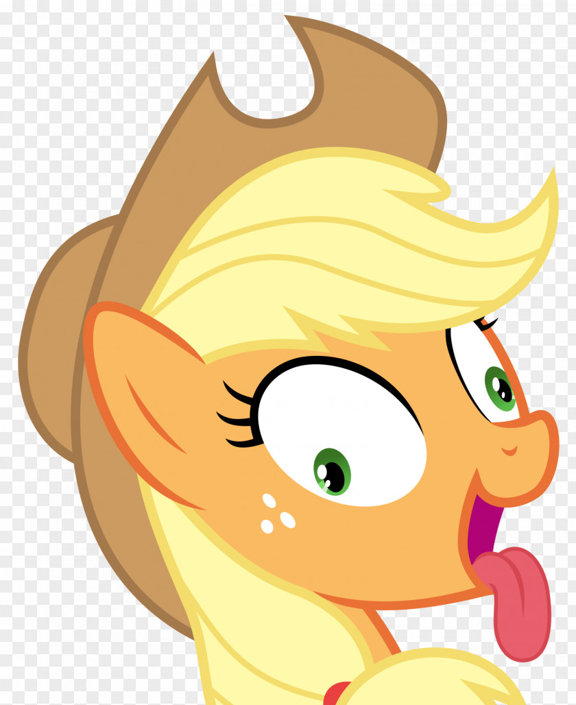 Silly Vector Applejack Rarity Nose PNG