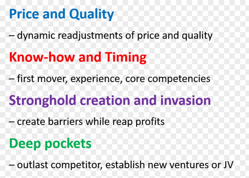 Dynamic Elements Hypercompetition D'Aveni's 7S Framework Critical Success Factor PNG