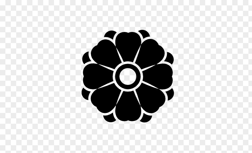 Flower Black Floral Design PNG