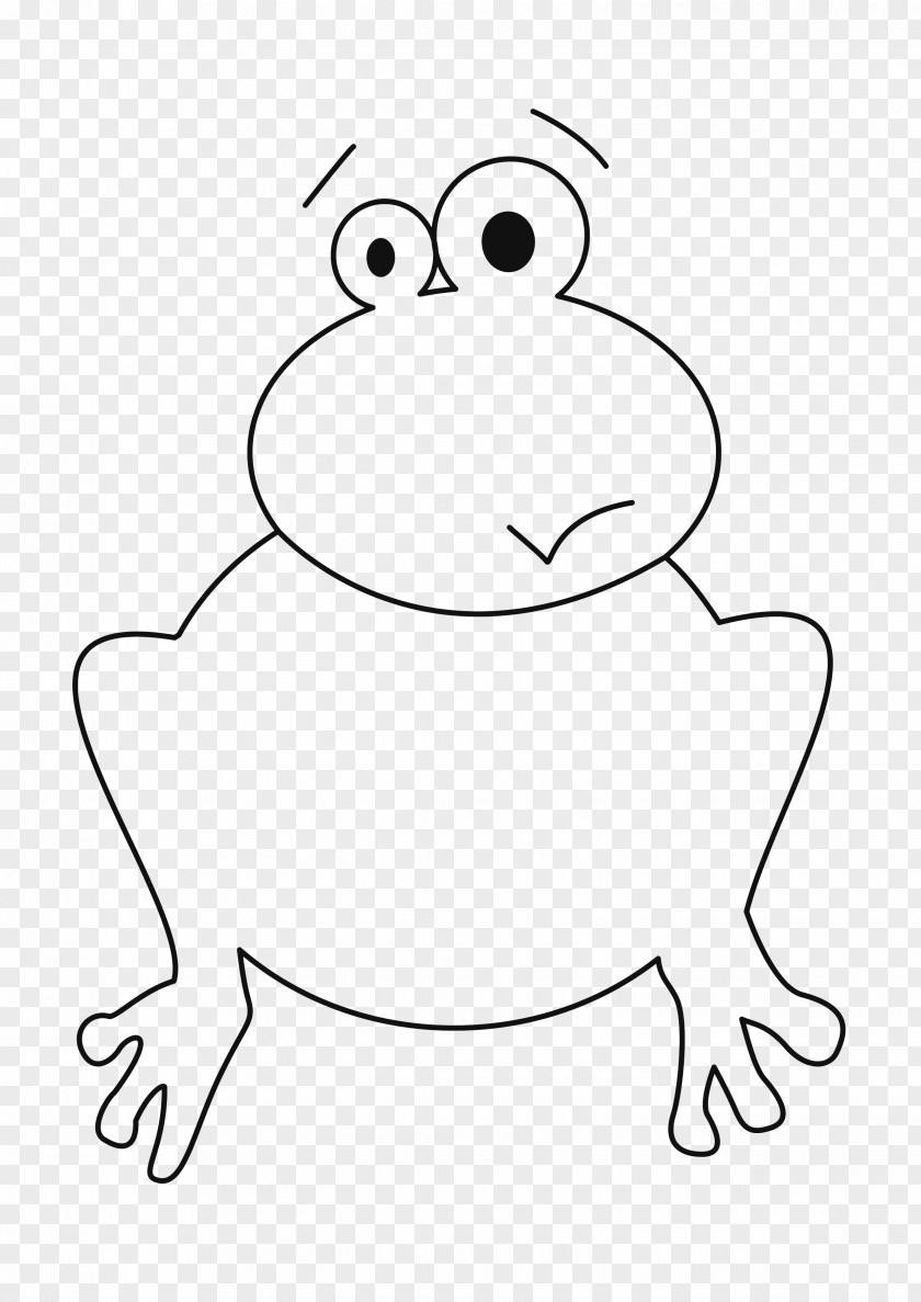 Frog Toad White Human Behavior Clip Art PNG