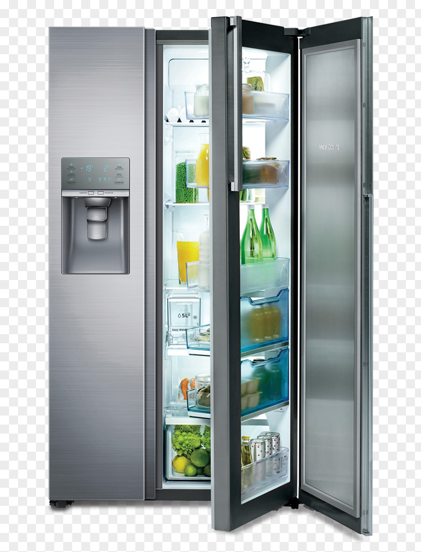 Home Appliances Refrigerator Samsung Electronics Food Shelf PNG
