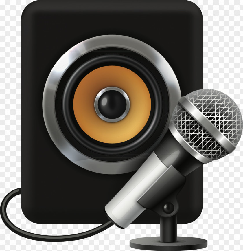 Microphone Computer Speakers Sound Loudspeaker PNG