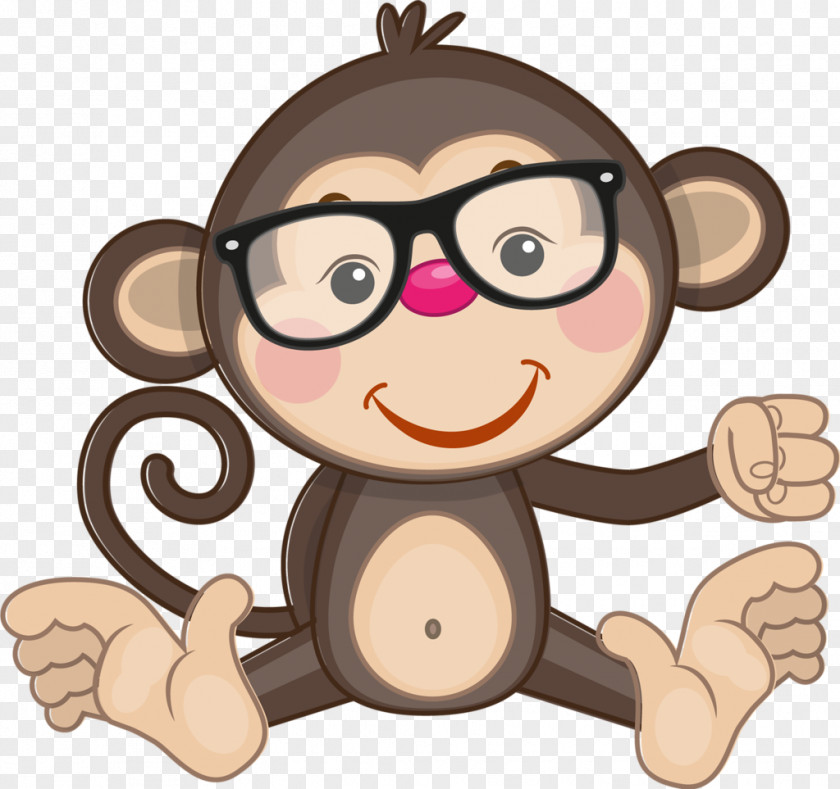Monkey Clip Art Vector Graphics Illustration Royalty-free PNG