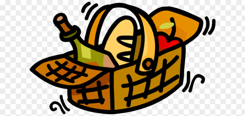 Picnic Food Baskets Clip Art PNG