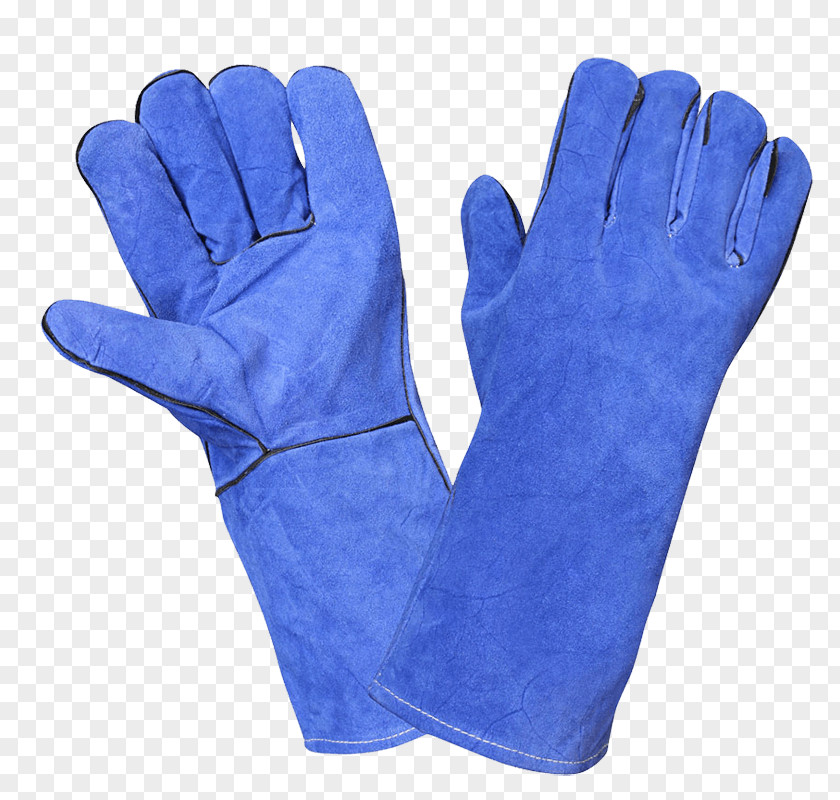 Welding Gloves Cobalt Blue H&M Product PNG