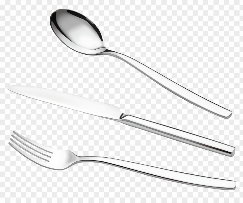 Western Food Tools Spoon Knife Fork PNG