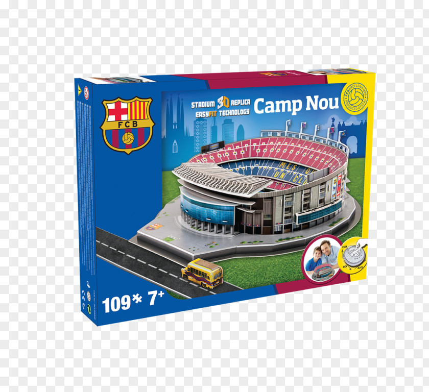 Camp Nou FC Barcelona Jigsaw Puzzles Puzz 3D 3D-Puzzle PNG
