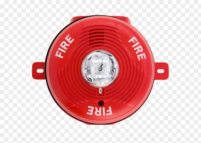 System Sensor Fire Alarm Strobe Light Notification Appliance PNG