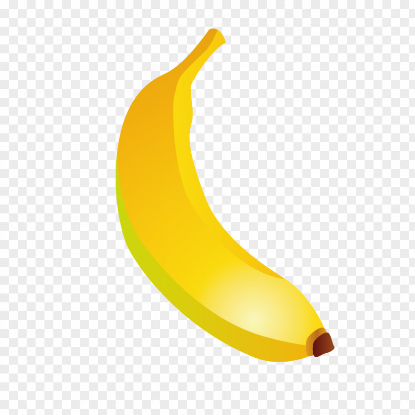 Yellow Banana Graphics Peel PNG