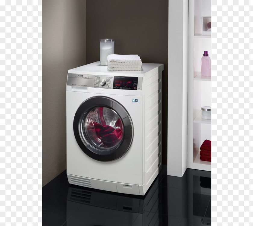AEG L99695HWD Combo Washer Dryer Clothes Washing Machines PNG