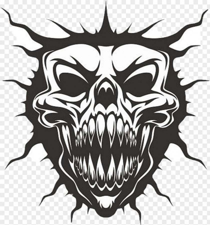 Devil Vector Graphics Royalty-free Illustration Skull PNG