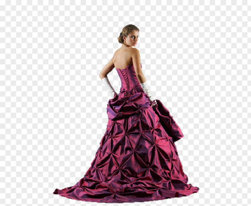 Female Star Gown Cocktail Dress Rondo Satin Woman PNG