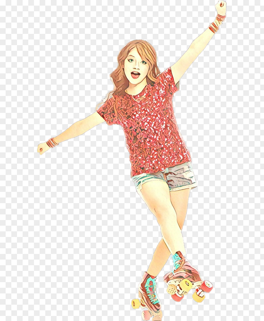 Gesture Roller Skates Cartoon Footwear Fashion Illustration Recreation Style PNG