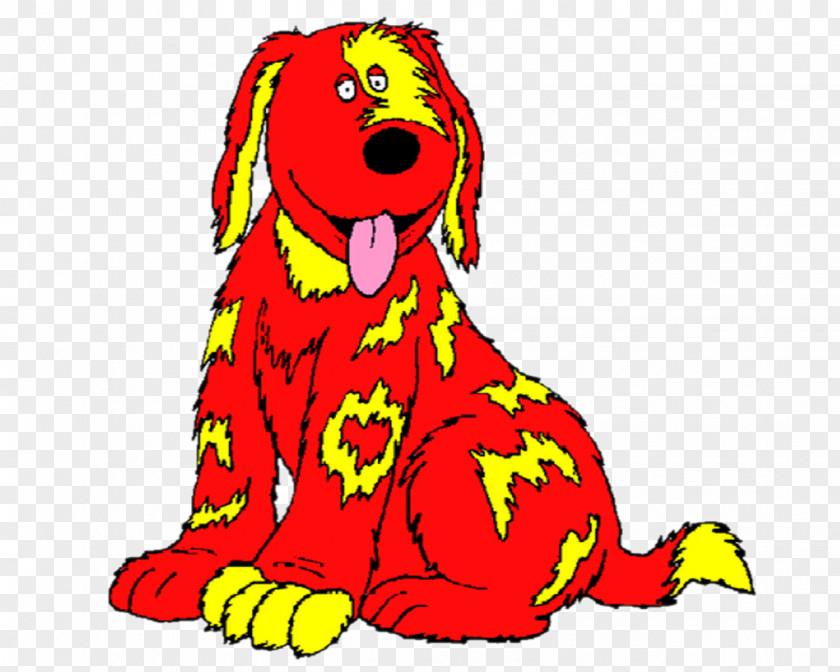Hand-painted Dog Izzles CBeebies PNG