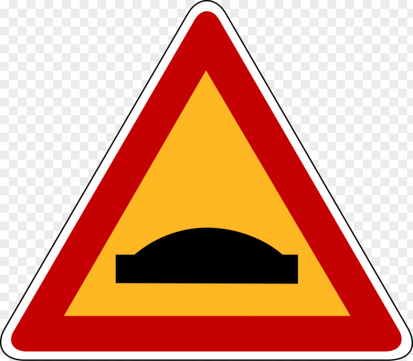 Road Traffic Sign Safety Speed Bump PNG