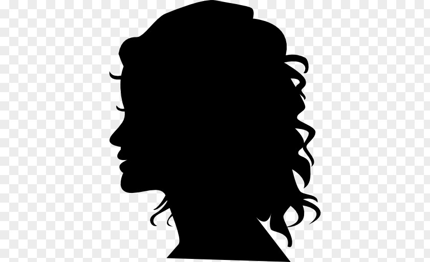 Black Woman Silhouette Clip Art PNG