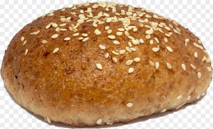 Bun Hamburger Rye Bread Bakery Whole Grain Small PNG