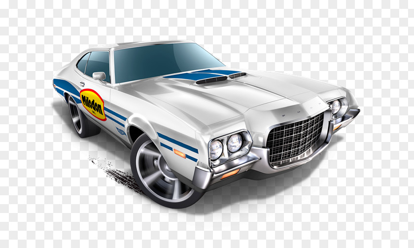 Car Model Ford Torino Hot Wheels Muscle PNG