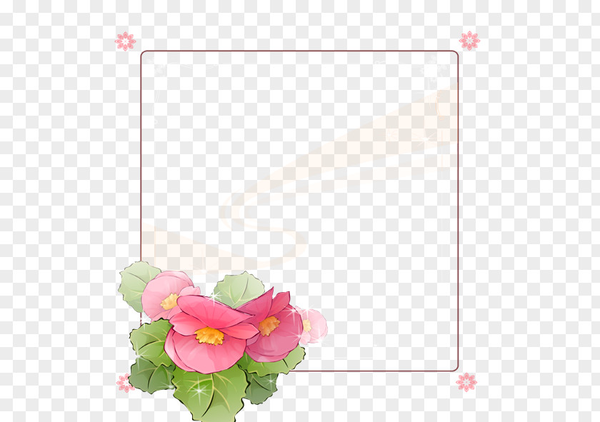 Lotus Frame Picture Flower Clip Art PNG