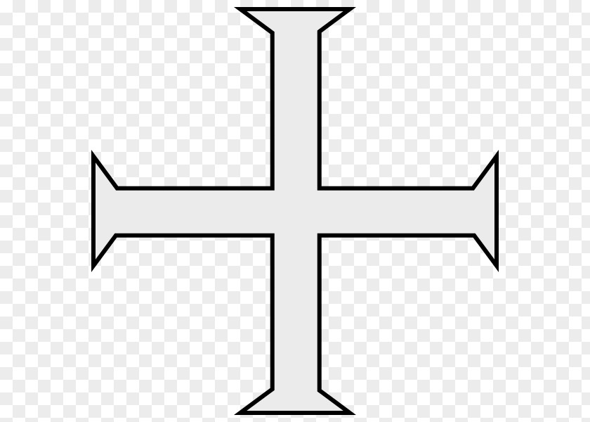 Christian Cross Knights Templar Clip Art PNG