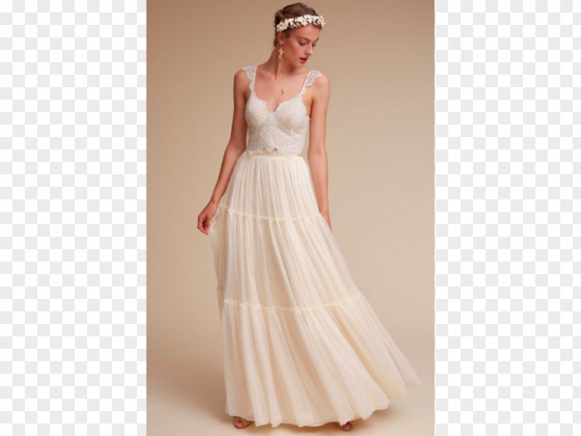 Corset Gown Wedding Dress BHLDN Bride PNG
