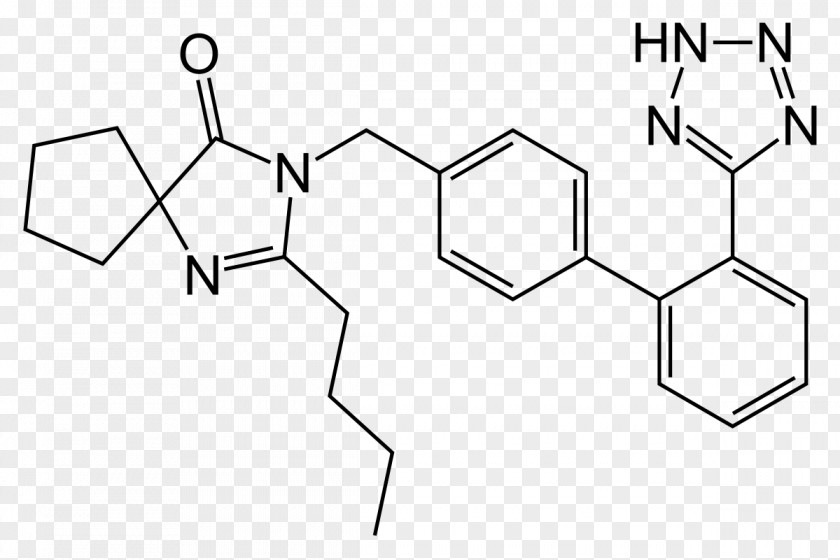 Hydrochlorothiazide Irbesartan Angiotensin II Receptor Blocker Losartan Pharmaceutical Drug Hypertension PNG