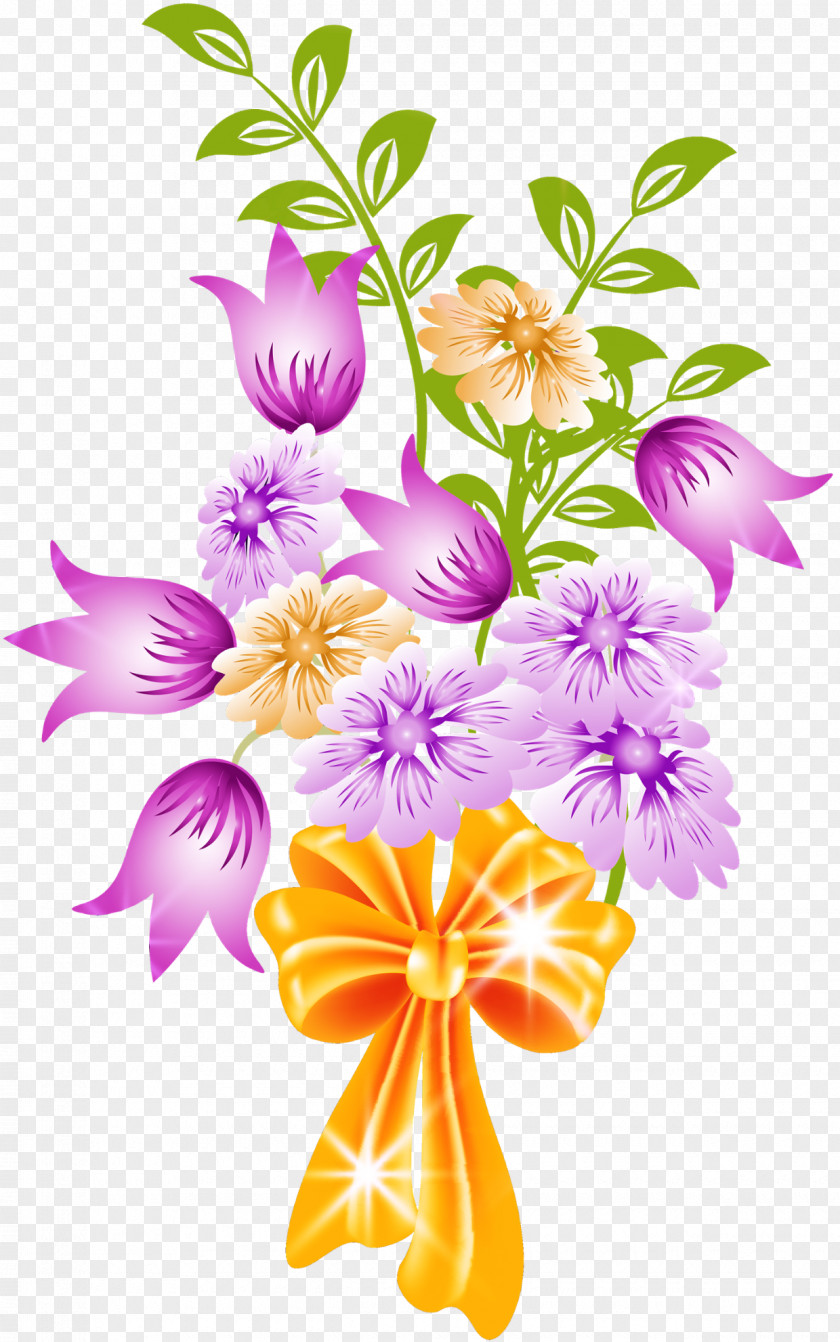 Lilac Flower Bouquet Desktop Wallpaper Clip Art PNG