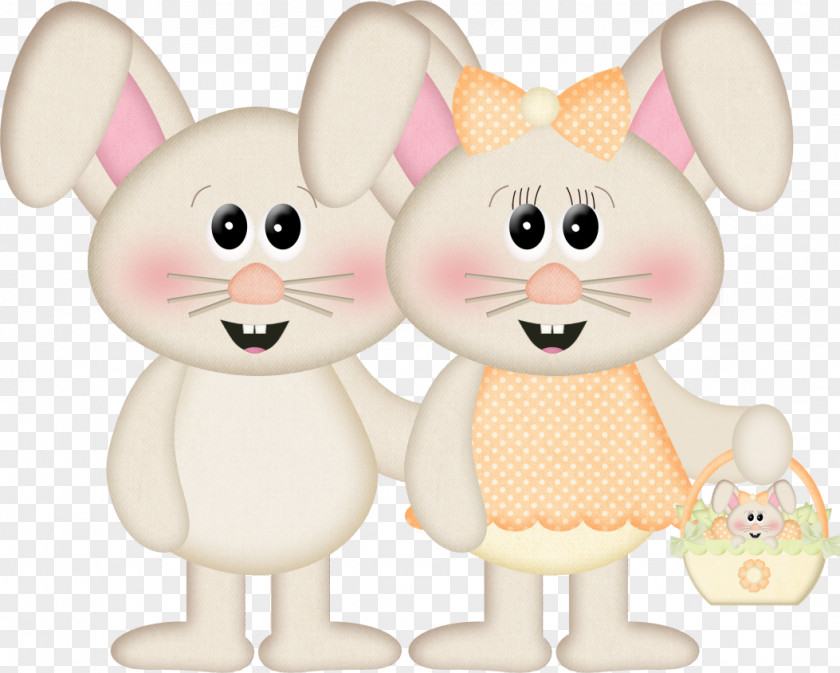 Rabbit Domestic Easter Bunny Animal Illustrations Happy Easter! PNG