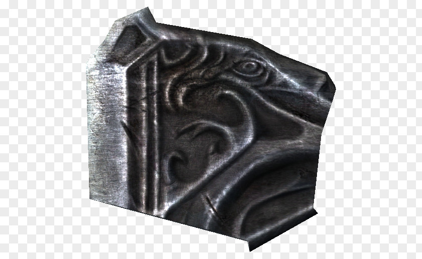 The Elder Scrolls V: Skyrim – Dragonborn Stone Carving Metal Battle Axe PNG