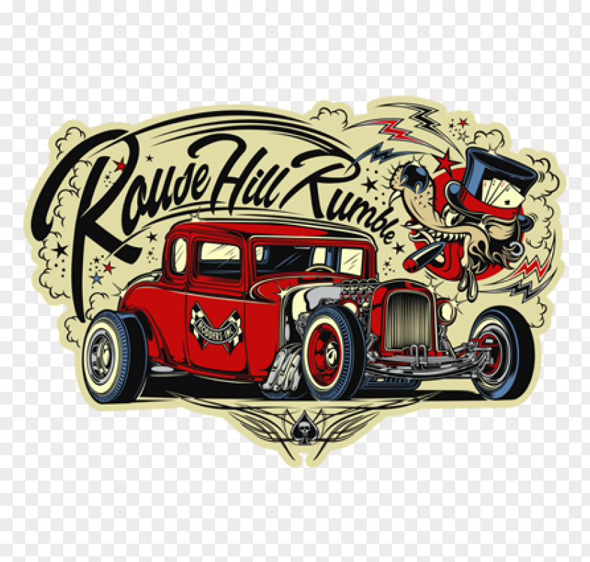 Car Vintage T-shirt Chevrolet Hot Rod PNG