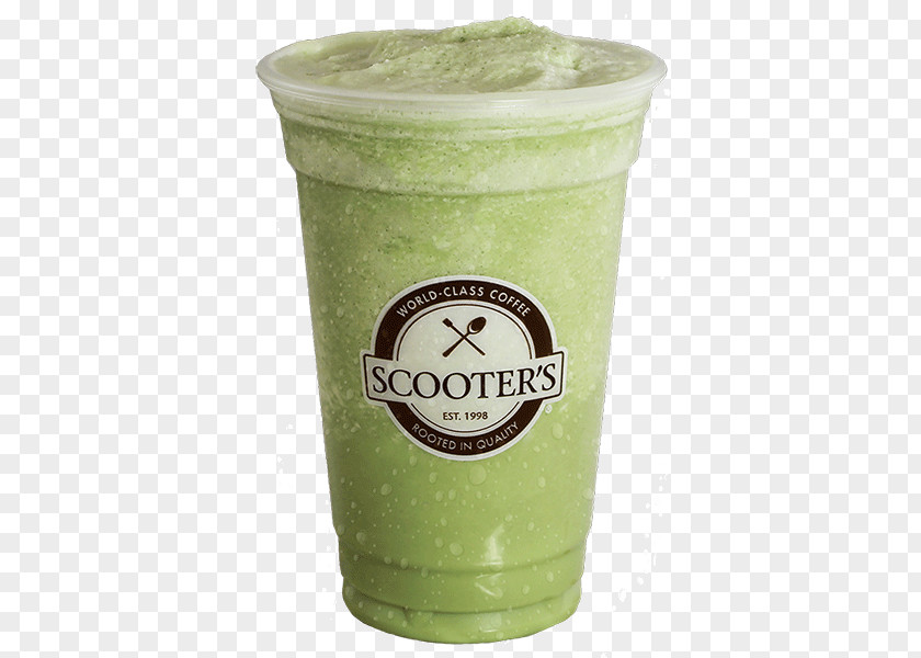 Green Tea Matcha Health Shake Smoothie Scooter’s Coffee PNG